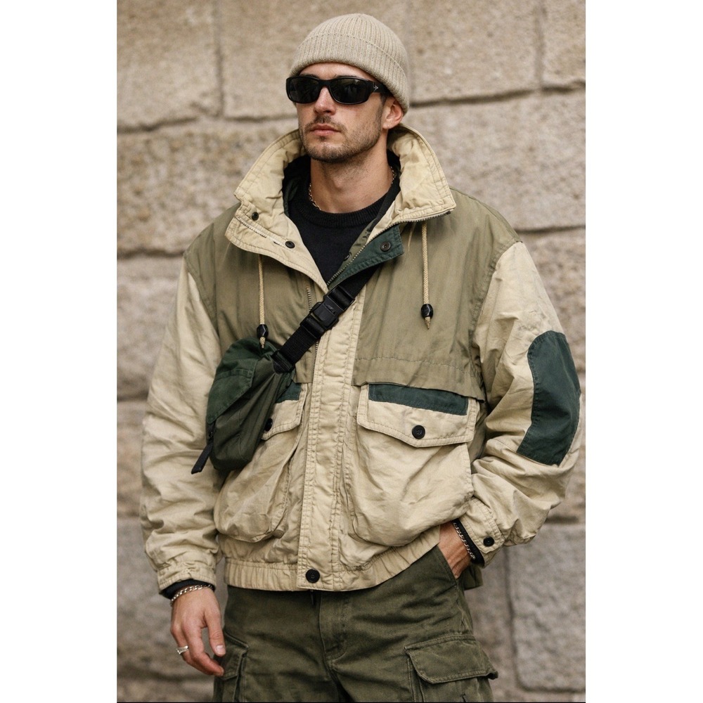 Vintage London Fog Expedition Gear Jacket Mens M 3M Thinsulate Safari‎ Utility